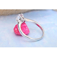 Nhẫn bạc nữ Secret Love