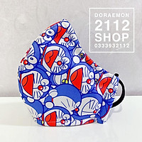 Khẩu trang vải Doraemon