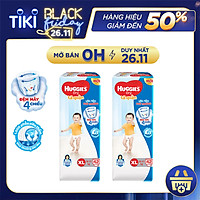 Combo 2 Tã quần HUGGIES DRY BIG JUMBO M54 - L48 - XL42 - XXL38