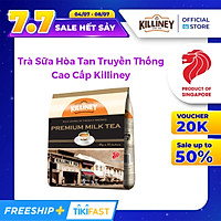 Túi 15 Gói Trà Sữa Hòa Tan Truyền Thống Cao Cấp Killiney Premium Milk Tea (15 gói x 40g)