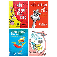 Combo Dr. Seuss - Chúc Mừng Sinh Nhật! + Dr. Seuss - Nếu Tớ Mở Rạp Xiếc + Dr. Seuss - Nếu Tớ Mở Sở Thú + Dr. Seuss - Xứ Xí Xọn Sao Thật Xa Xăm (Bộ 4 Cuốn)