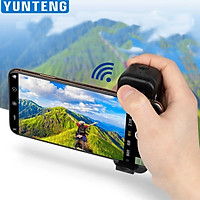 Đầu kẹp điện thoại kèm remote bluetooth yunteng 3281 phụ kiện du lịch - Hàng nhập khẩu