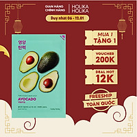 Mặt Nạ Giấy Holika Holika Chiết Xuất Trái Bơ Pure Essence Mask sheet 23ml_Avocado 68128