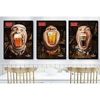 Tranh Treo Tường Hiện Đại Phòng Khách - Cafe 48-a-b-c