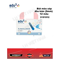Bút màu sáp dầu đầu tròn (9mm) - 12 màu - 3101012