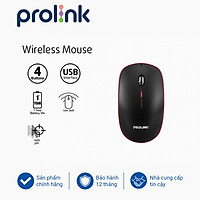 Chuột quang không dây Prolink PMW6006, kết nối không dây 10m - Hàng chính hãng