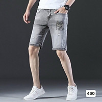 QUẦN SHORT JEAN NAM CHẤT BÒ CO GIÃN MẪU MỚI SIÊU HOT THỜI TRANG CAO CẤP GD004