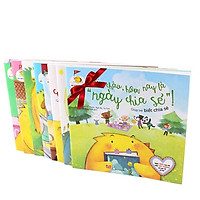 Combo 8 cuốn Gà Con Lon Ton (Những Câu Chuyện Siêu Đáng Yêu Và Bài Học Giá Trị Cho Bé 2-6 tuổi - Đinh Tị)