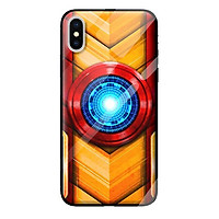 Ốp kính cường lực cho iPhone X mẫu SIÊU NHÂN M12 - Hàng chính hãng