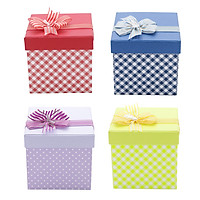 Hộp Quà Vuông (12 x 12 x 12 cm) - Giao màu ngẫu nhiên