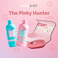 THE PINKY HUNTER - COMBO Gội xả chăm sóc tóc Hairburst & Chuột POP không dây