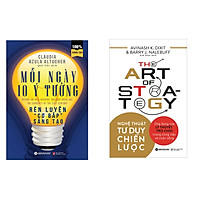 Combo Sách Tư Duy: Nghệ thuật tư duy chiến lược + Mỗi ngày 10 ý tưởng rèn luyện ” Cơ bắp