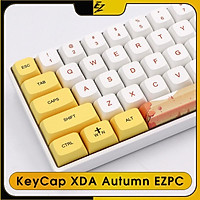 KeyCap PBT XDA AUTUMN EZPC 129 Phím Cho Bàn Phím Cơ