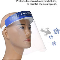 Double-sided Transparent Anti-fog Anti-liquid Splash Eye Protection Face Shield