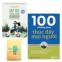 Combo 100 Phương Pháp Thúc Đẩy Mọi Người và Cặp Đôi Thông Minh Sống Trong Giàu Có - 9 Bước Cùng Nhau Kiến Tạo Tương Lai ( Tặng Kèm Sổ Tay Xương Rồng)