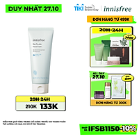 Sữa Rửa Mặt Dành Cho Da Mụn Innisfree Bija Trouble Facial Foam 150g - 131171093