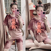 bộ đồ ngủ loang màu cao cấp 40-65kg