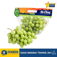 Nho xanh Autumn Crisps Airchief Mỹ - Nho xanh mỏng vỏ, cứng trái, giòn ngọt mọng nước