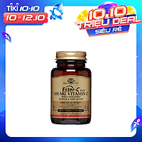 NHẬP KHẨU USA CHÍNH HÃNG - Viên uống bổ sung vitamin C, hỗ trợ chống oxy hóa Solgar Ester-C® Plus 500 mg Vitamin C