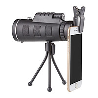 Monocular Telescope 40x60 High Power HD Compact Monocular for Adults Kids Waterproof Low Night Vision Scope BAK4 Prism