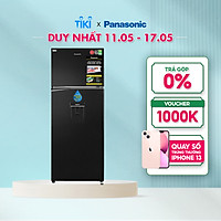 Tủ Lạnh Panasonic 326L Inverter NR-BL351WKVN Trữ đông kháng khuẩn - Lấy nước ngoài - Hàng chính hãng