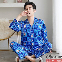 BỘ ĐỒ PIJAMA NAM CAO CẤP QSHOP QM194