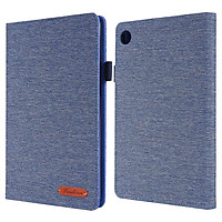 Bao Da Pu Màu Trơn Cho Lenovo M10 Plus 10.3 Inch Tb-X606 Tb-X606F
