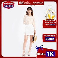 Áo sơ mi nữ chạy smockin GUMAC AB660