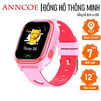 Đồng hồ thông minh trẻ em ANNCOE Y85S Pro nghe gọi nhăn tin định vị từ xa chống nước IP67 - Hàng Chính Hãng
