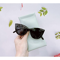 Kính râm nữ MẮT KÍNH XANH mắt bướm gọng nhựa cao cấp đủ màu sắc trẻ trung KM3021