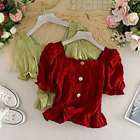 Áo croptop màu tím dễ phối đồ
