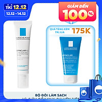 Bộ đôi kem giảm mụn chuyên biệt La Roche Posay Effaclar A.I 15ml và Gel rửa mặt dành cho da dầu mụn Effaclar Gel 50ml