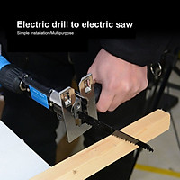 Cordless Reciprocating Saw Attachment For Wood Metal Cutting Metal File