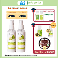 Combo 2 Serum Bưởi Milaganics (100ml/ Chai)