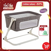 Nôi cũi ghép chung giường bố mẹ, có thể gập gọn và nâng hạ độ cao Mastela PL506 - tiêu chuẩn ASTM Mỹ
