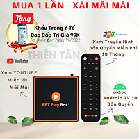 FPT PLAY BOX+ (T550) - RAM 2G/16G - KHUYẾN MÃI ĐÈN NGỦ CẢM ỨNG FPT - Hàng Chính Hãng