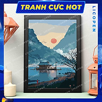 Tranh Tô Màu Theo Số - Tranh Phong Cảnh Nhật - MS06