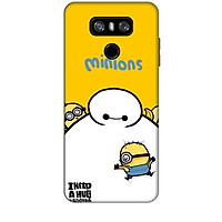 Ốp lưng dành cho điện thoại LG G6 hinh Big Hero Minions