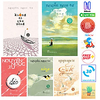 Combo Nguyễn Ngọc Tư : Đảo, Sông, Gió Lẻ Và 9 Câu Chuyện Khác,Khói Trời Lộng Lẫy và Không Ai Qua Sông ( 5 cuốn ) ( Tặng Kèm Sổ Tay)