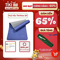 Thảm Yoga Định Tuyến Cao Cấp, Thảm Tập Yoga, Tập Gym 2 Lớp Chất Liệu TPE + Dây Buộc Thảm + Túi Đựng Thảm Cao Cấp (Túi giao màu ngẫu nhiên).