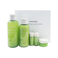 innisfree new green tea essence moisturizing balance water lotion set 2 piece set