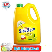 Nước rửa chén Siêu sạch Lix Hương Chanh 1.4Kg