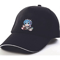 Mũ lưỡi trai in hình RE:ZERO Bắt Đầu Lại Ở Thế Giới Khác anime chibi dễ thương độc đáo