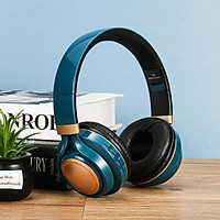 LED Wireless bluetooth Headphone Folding Noise Cancelling Stereo Headset