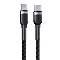 Cáp PISEN Quick Lightning & Type-C 3A(Type-C to Lightning) braided 1000mm - Hàng Chính Hãng
