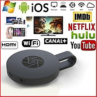 WiFi Wireless Display Dongle for Wireless HDMI Adapter Portable TV Receiver Airplay Dongle Mirroring Screen from Phone to Big Screen Miracast Support