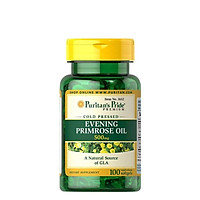 Viên uống Tinh Dầu Hoa Anh Thảo Puritan's Pride Evening Primrose Oil 500mg 100v, làm đẹp da, móng, tóc, cải thiện mụn trứng cá ở tuổi dậy thì, giúp da căng mịn, hỗ trợ cải thiện dấu hiệu tiền mãn kinh
