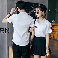 Áo sơ mi viền ngắn tay B&N