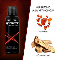 Xịt Nước Hoa Xmen for Boss Intense - Hương trầm mạnh mẽ 150ml