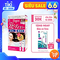 Thuốc nhuộm dưỡng tóc phủ bạc thảo dược Bigen Nhập Khẩu 100% Nhật Bản Speedy Color Cream 80ml dạng kem